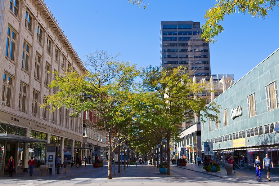 16th Street Mall From Center